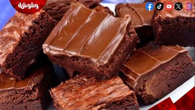 طريقة عمل كيك البراونيز في المنزل 