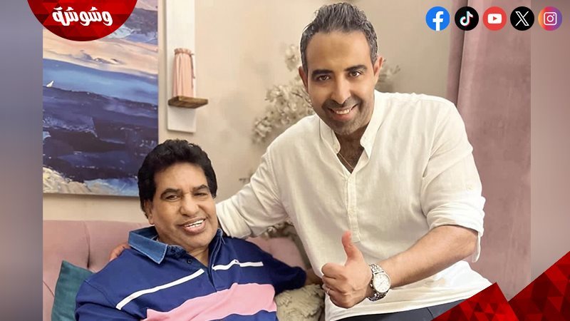محمد عدوية ووالدة