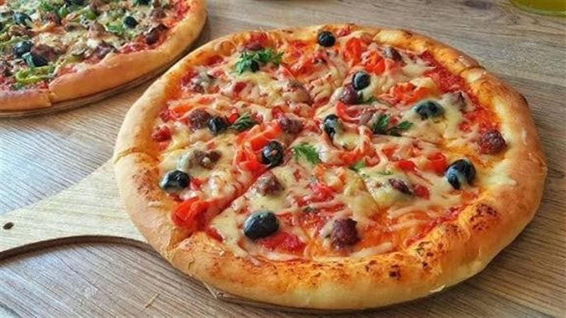 فطائر البيتزا بالخضار