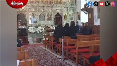 الصور الأولى من جنازة هلي الرحباني نجل فيروز في بكفيا