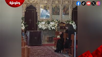 هدى حداد شقيقة فيروز أول الحاضرين لجنازة هلي الرحباني