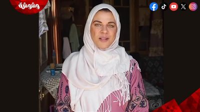 منى هلا تظهر بالحجاب من كواليس 