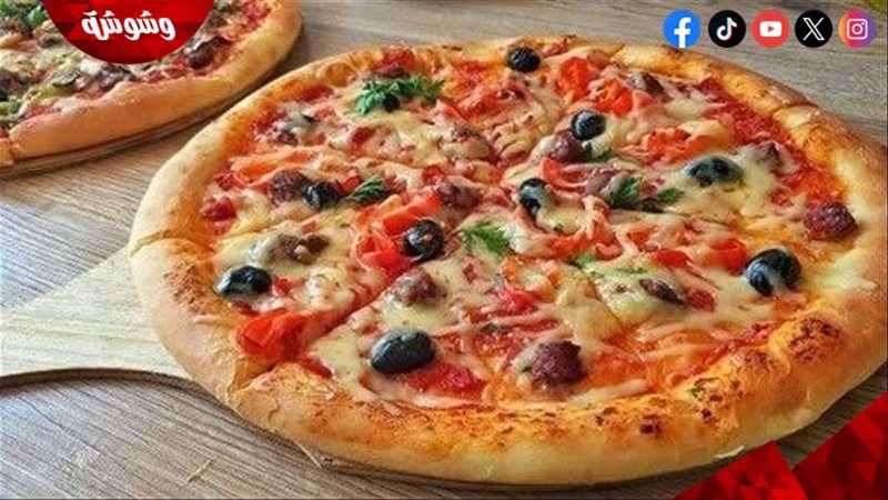 بيتزا بالدجاج 