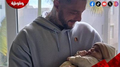 أحمد الفيشاوي يحتفل بسبوع نجل ابنة خاله