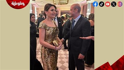 أول ظهور لـ عمرو أديب مع دينا طلعت بعد الطلاق