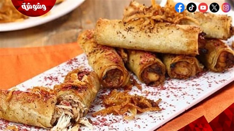 رولز دجاج مسخن
