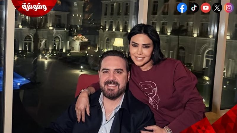 وائل جسار وزوجته