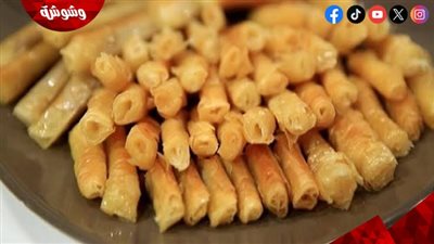 أصابع الجلاش بالمكسرات.. حلوى شرقية فاخرة بطعم المحلات بخطوات سهلة في المنزل