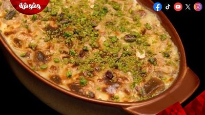 وصفة أم علي بالقشطة.. سر القوام الكريمي والطعم الذهبي المثالي