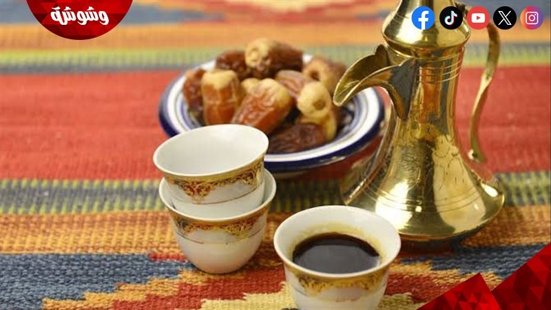 التمر مع القهوة العربي
