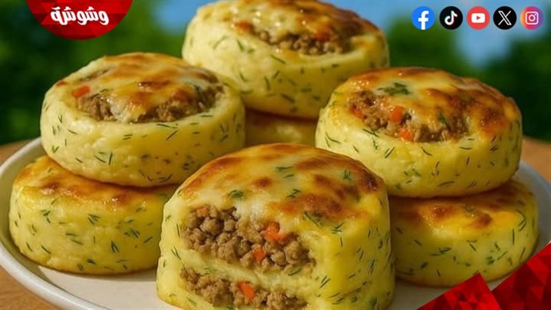 بطاطس محشية بالجبن