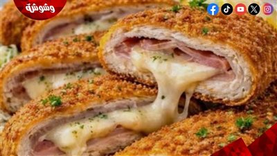 كوردن بلو.. وجبة شهية بطعم المطاعم يمكن تحضيرها بسهولة في المنزل
