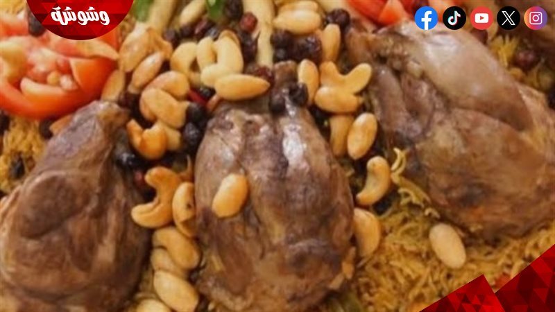 أرز بالخلطة ولحمة