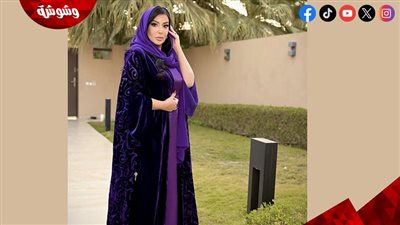 بإطلالة بنفسجية ساحرة.. سمية الخشاب تخطف الأنظار في أحدث ظهور 	