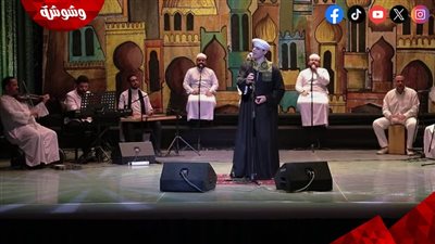 فرقة قنا للإنشاد الديني تحيي حفلا بالحديقة الثقافية في السيدة زينب