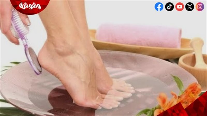 العناية بالقدمين