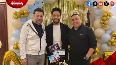 فرح الموجي تفاجئ أحمد جمال بعيد ميلاده الأول بعد الزواج 