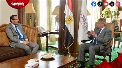 رئيس الأعلى للإعلام يستقبل نقيب الصحفيين