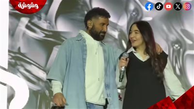 أحمد سعد يمازح ابنته جودي من حفله الأخير: مانعها تغني