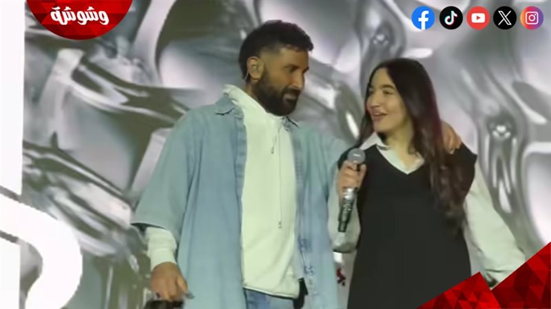 أحمد سعد وابنته جودي