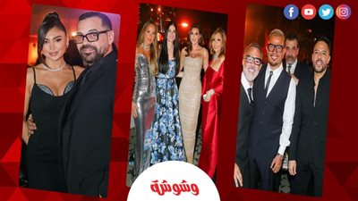 صور.. نجوم الفن يشعلون حفل زفاف ابنة محمد السعدي بحضور عمرو دياب وأنغام