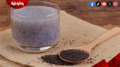 مزيج طبيعي بسيط.. بذور الشيا وماء جوز الهند لتقليل الانتفاخ وترطيب الجسم بعمق
