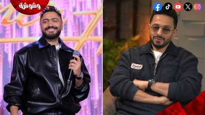 حمادة هلال يشكر تامر حسني بعد استقبال نجله يوسف: فرحت قلبه يا ابن الأصول