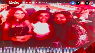 ريهام عبد الغفور ودينا الشربيني وصبا مبارك يتألقن في Egyptian Fan Zone بالعاصمة الجديدة