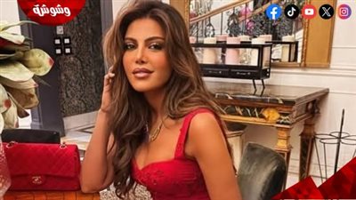 الأحمر عنوان الأناقة.. ريهام حجاج تتألق في أحدث ظهور