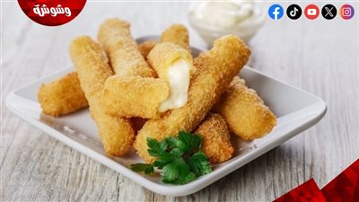 وصفة أصابع الموزاريلا السريعة.. مقبلات لذيذة في دقائق