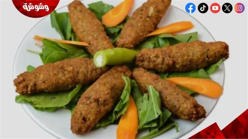 طبق كفتة جمبري ذهبي