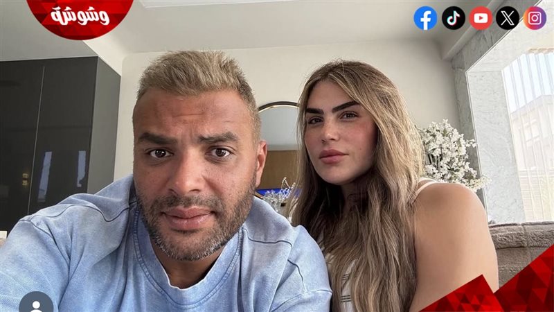 رامي صبري وزوجته