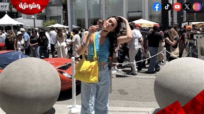 بسنت أبو باشا تتألق في لوس أنجلوس بأناقتها