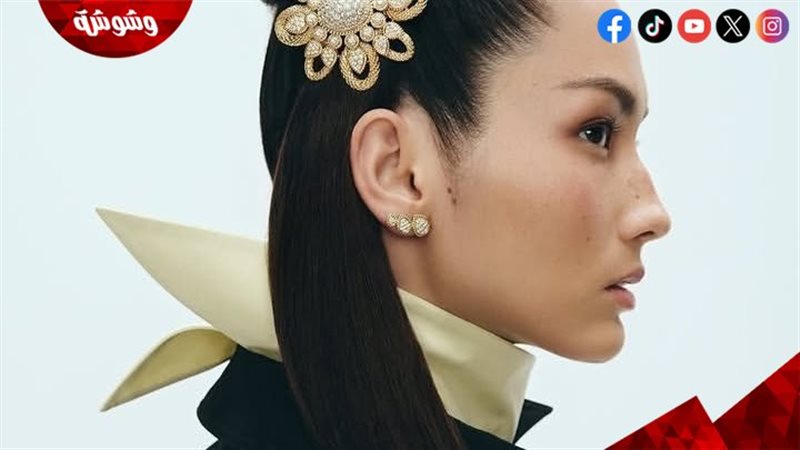 مجوهرات تزين الشعر
