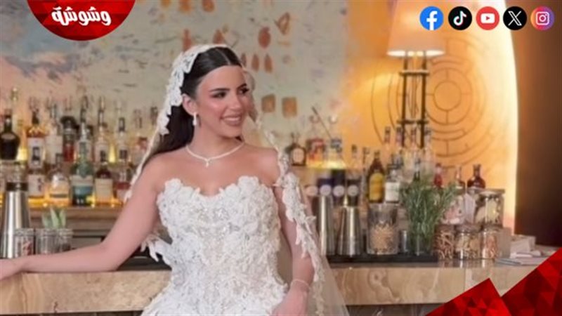 زفاف ابنه إبراهيم