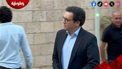 علي الحجار وأحمد فؤاد هنو ونادية مصطفى بعزاء هاني شنودة