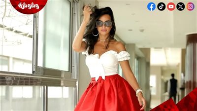 بالأحمر والأبيض.. إلهام وجدي تتألق بإطلالة أنثوية خلال Miss Egypt 2026