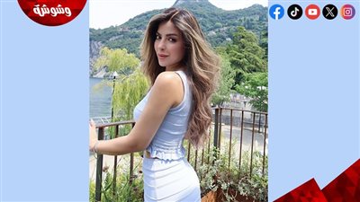 ميرنا جميل تتألق بإطلالة صيفية ساحرة تعكس روح الطبيعة الإيطالية