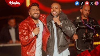 تامر حسني و تامر عاشور