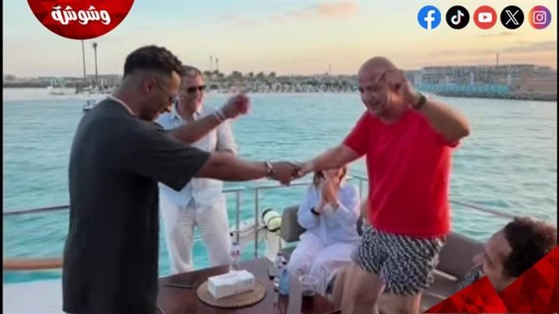 عمرو أديب و محمد