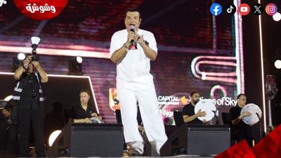 بالصور.. إيهاب توفيق يحيي حفلًا غنائيًا في المنصورة الجديدة 