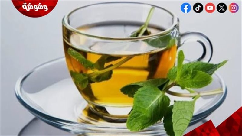 كوب من شاي النعناع