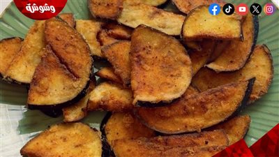 طريقة عمل الباذنجان المقرمش بدون زيت