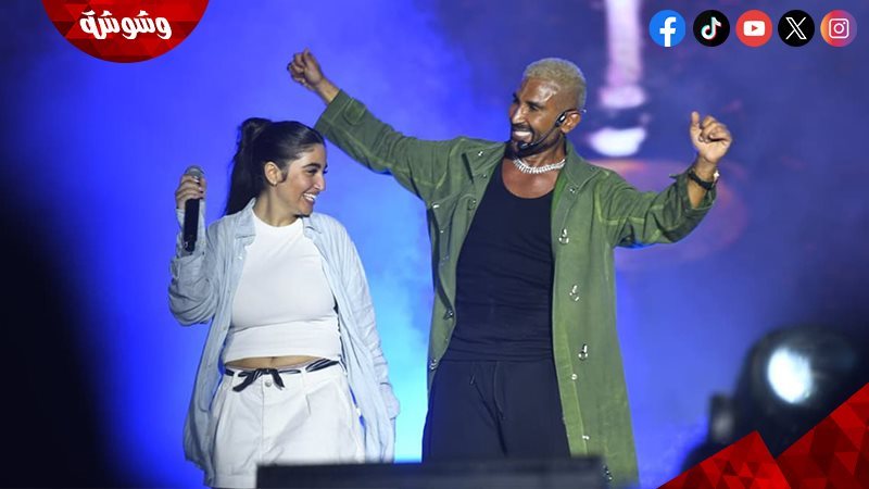 أحمد سعد وابنته