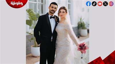 إطلالة راقية.. خبيرة التجميل نسرين يسري تتألق في حفل زفافها