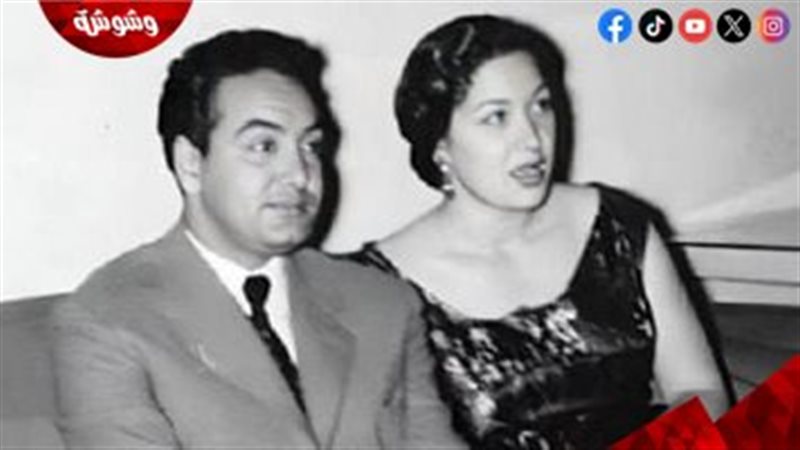 هدى سلطان ومحمد فوزي