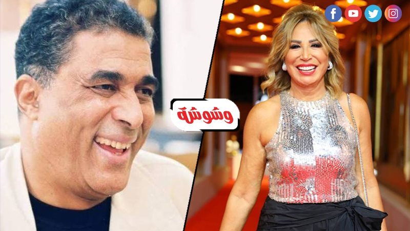 أحمد زكي وإيناس الدغيدي