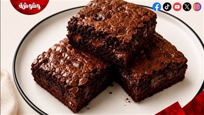 طريقة عمل براونيز صحية بالزبادي اليوناني والموز