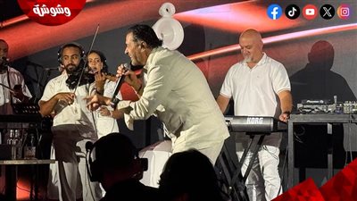 راغب علامة يشعل حفل القاهرة وسط حضور كامل العدد وتفاعل جماهيري كبير