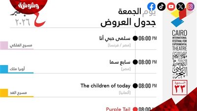 مهرجان القاهرة الدولي للمسرح التجريبي.. 5 عروض مجانية في اليوم الرابع